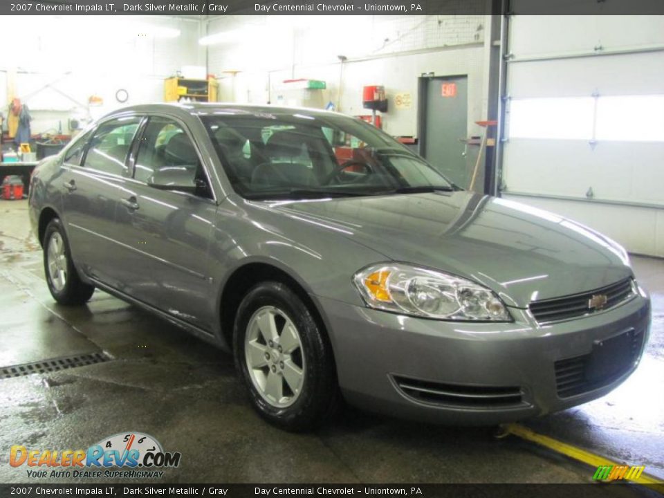 2007 Chevrolet Impala LT Dark Silver Metallic / Gray Photo #2