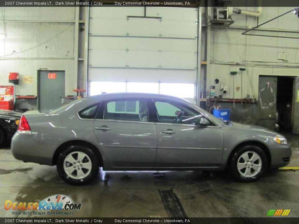 2007 Chevrolet Impala LT Dark Silver Metallic / Gray Photo #3