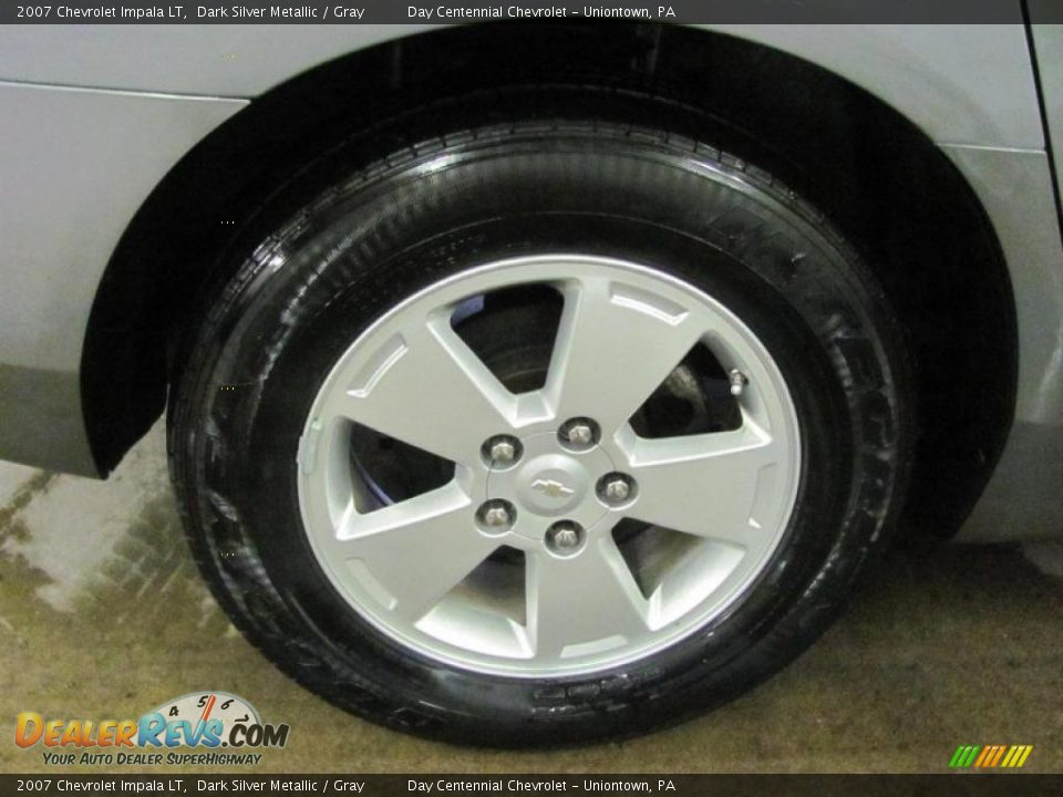 2007 Chevrolet Impala LT Dark Silver Metallic / Gray Photo #4