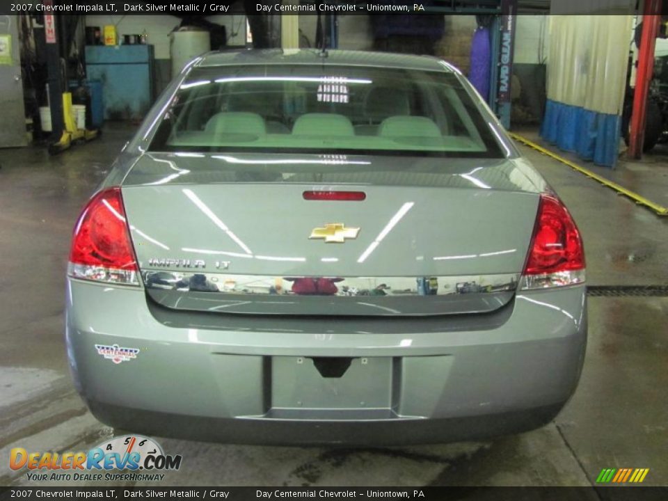 2007 Chevrolet Impala LT Dark Silver Metallic / Gray Photo #5