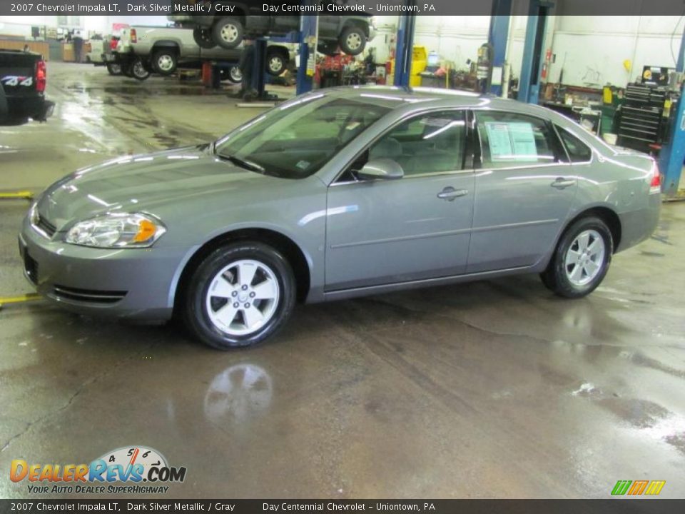 2007 Chevrolet Impala LT Dark Silver Metallic / Gray Photo #6