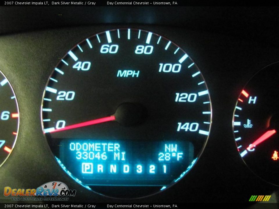 2007 Chevrolet Impala LT Dark Silver Metallic / Gray Photo #15