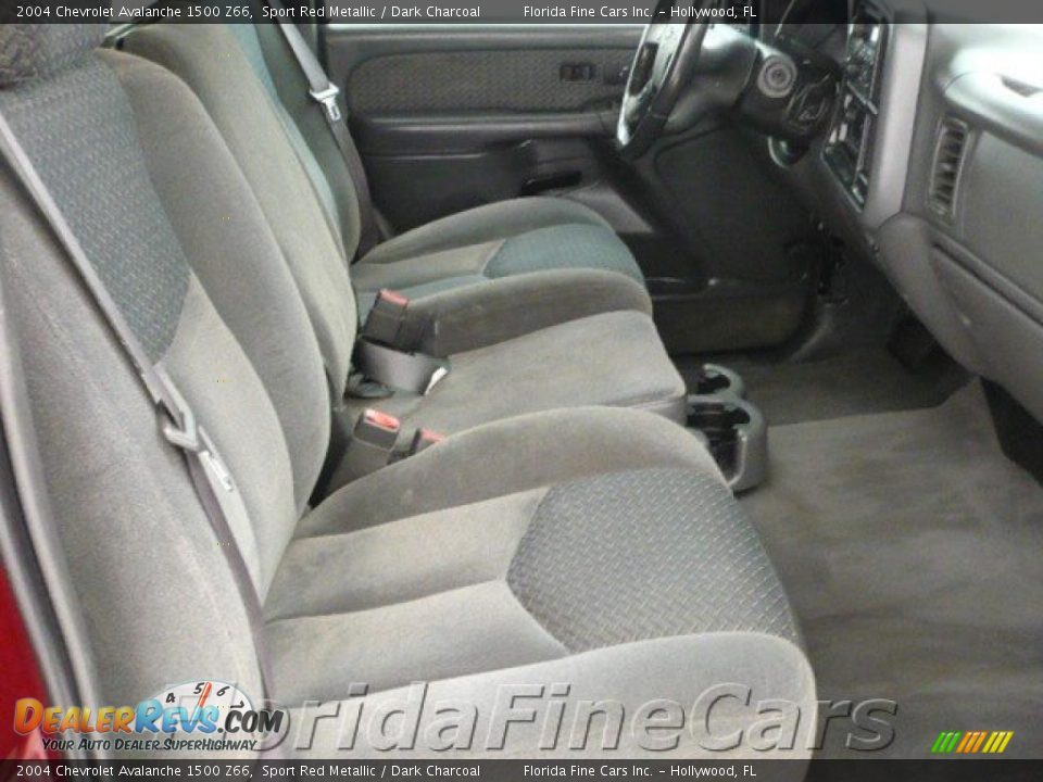 2004 Chevrolet Avalanche 1500 Z66 Sport Red Metallic / Dark Charcoal Photo #11