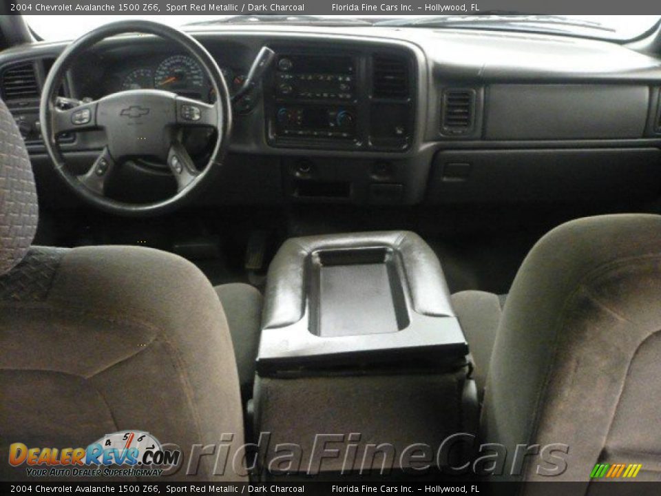 2004 Chevrolet Avalanche 1500 Z66 Sport Red Metallic / Dark Charcoal Photo #13