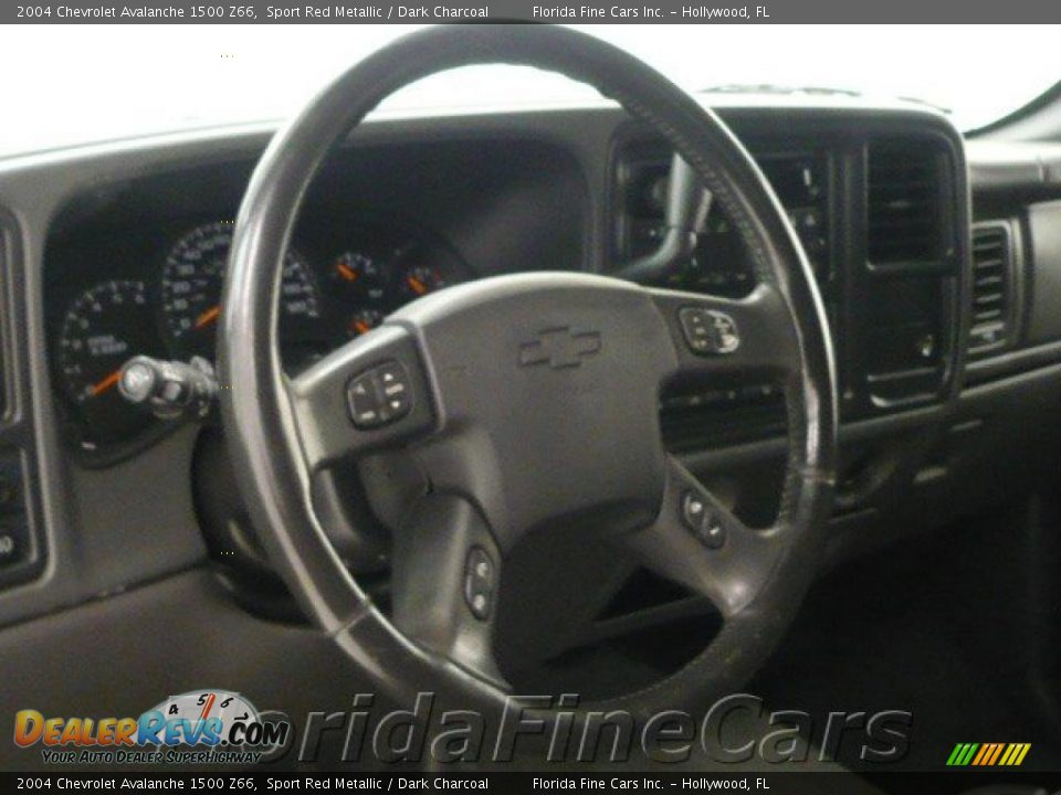 2004 Chevrolet Avalanche 1500 Z66 Sport Red Metallic / Dark Charcoal Photo #14