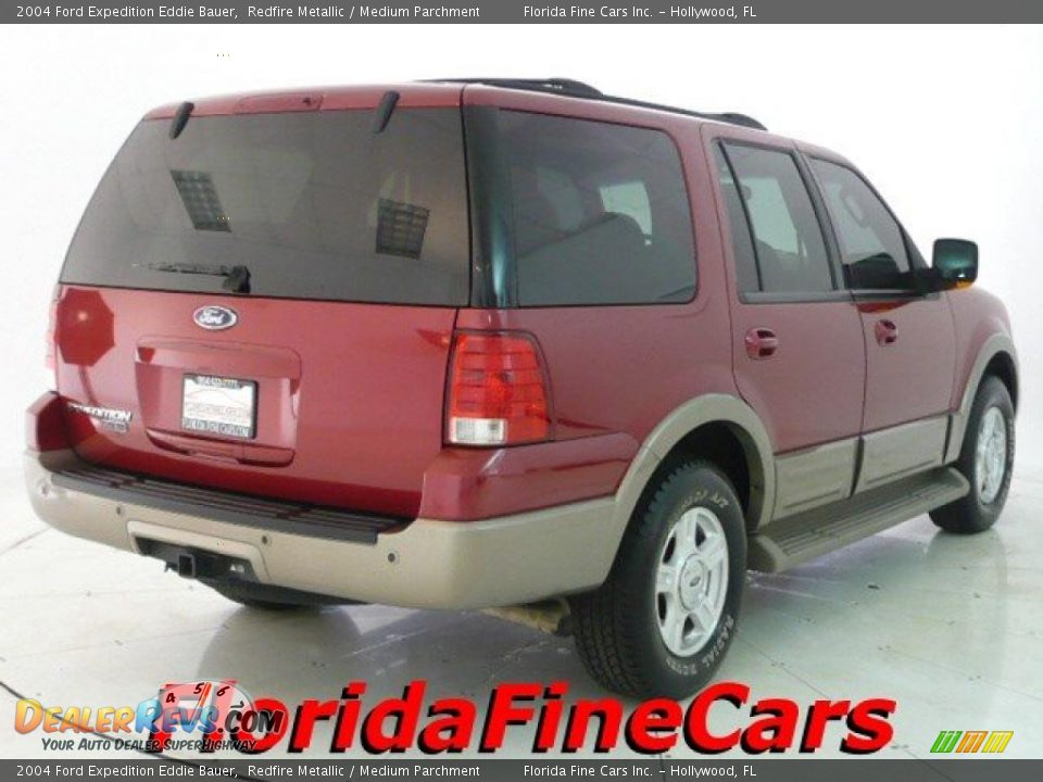 2004 Ford Expedition Eddie Bauer Redfire Metallic / Medium Parchment Photo #2