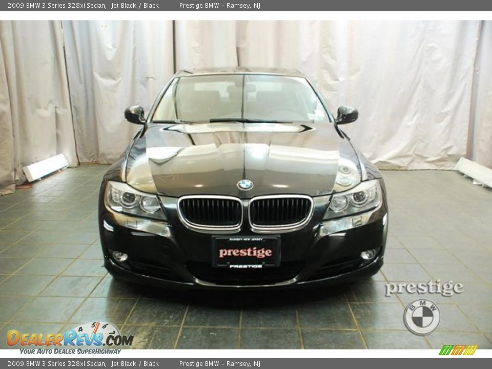 2009 BMW 3 Series 328xi Sedan Jet Black / Black Photo #6