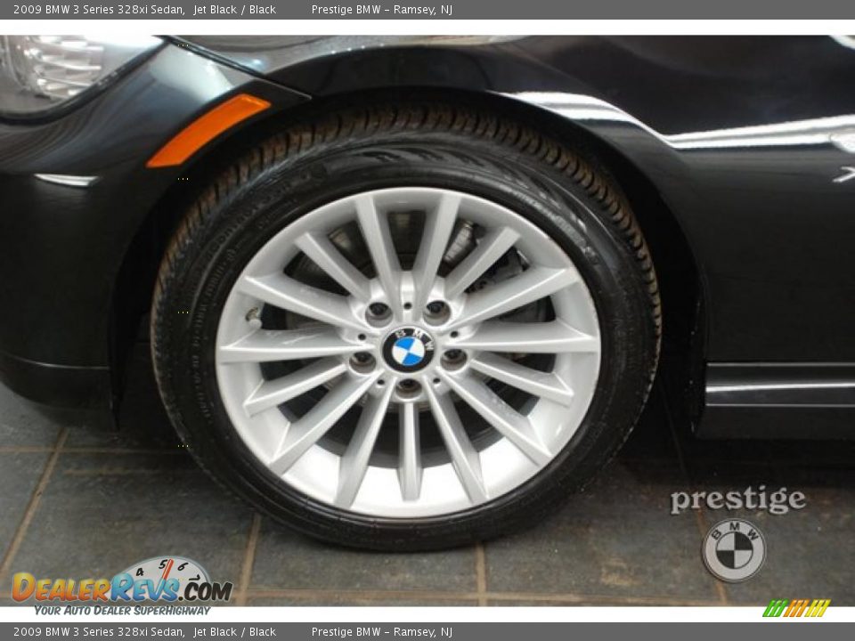 2009 BMW 3 Series 328xi Sedan Jet Black / Black Photo #8