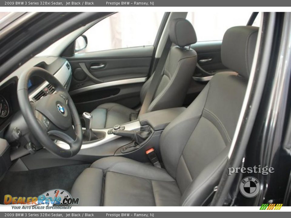 2009 BMW 3 Series 328xi Sedan Jet Black / Black Photo #9