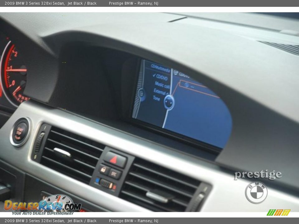 2009 BMW 3 Series 328xi Sedan Jet Black / Black Photo #15