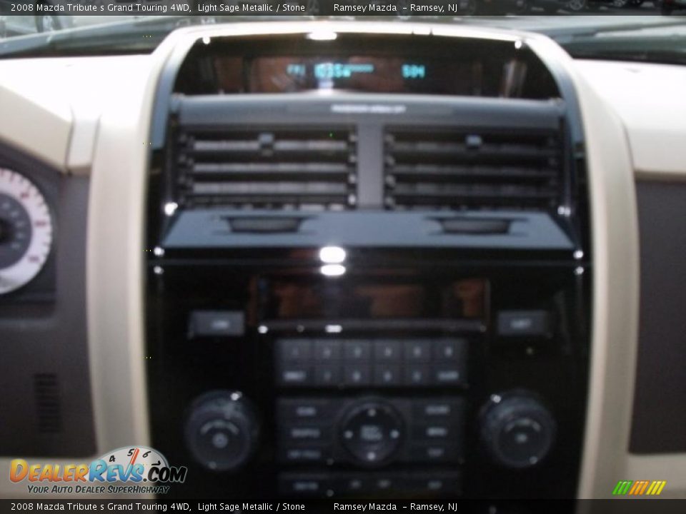 2008 Mazda Tribute s Grand Touring 4WD Light Sage Metallic / Stone Photo #25