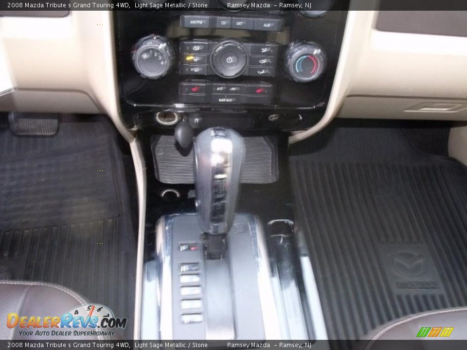 2008 Mazda Tribute s Grand Touring 4WD Light Sage Metallic / Stone Photo #26