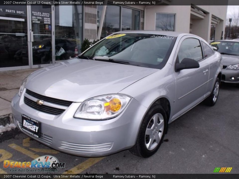 2007 Chevrolet Cobalt LS Coupe Ultra Silver Metallic / Neutral Beige Photo #1