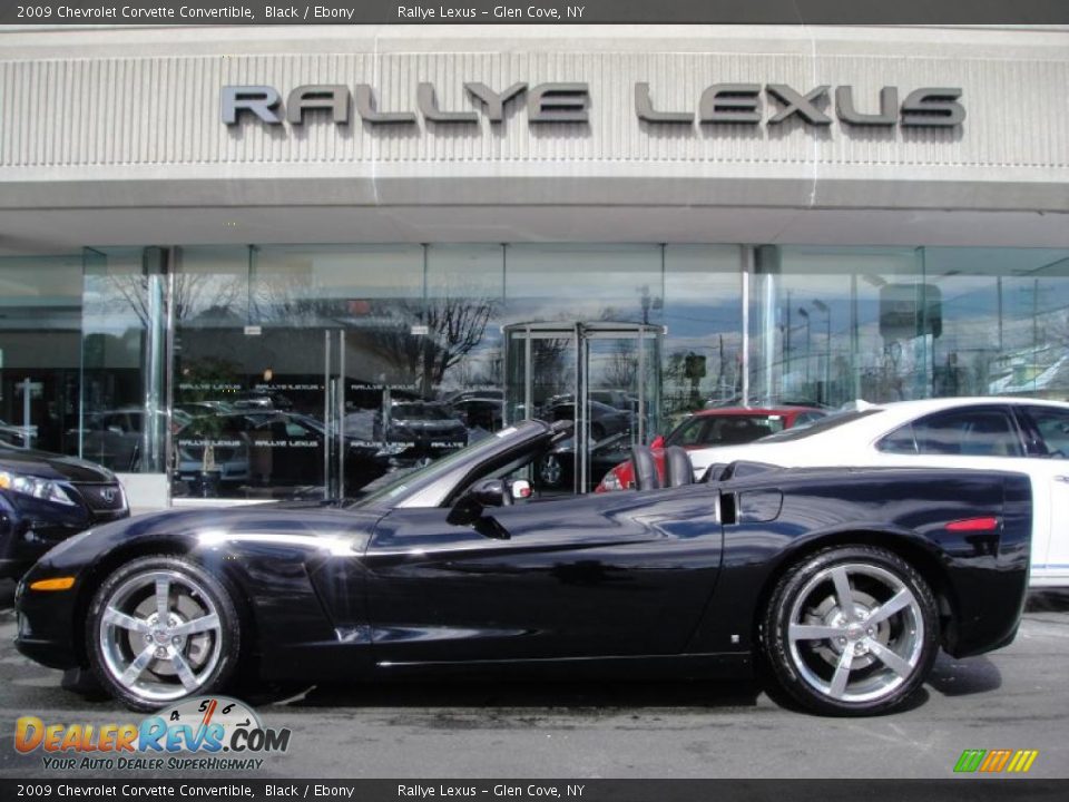 2009 Chevrolet Corvette Convertible Black / Ebony Photo #4