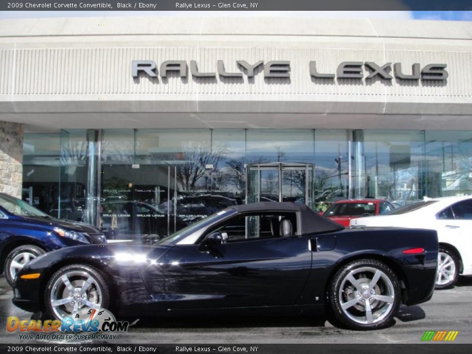 2009 Chevrolet Corvette Convertible Black / Ebony Photo #5