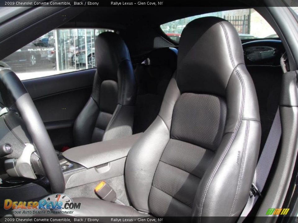 2009 Chevrolet Corvette Convertible Black / Ebony Photo #12