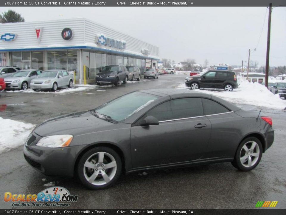 2007 Pontiac G6 GT Convertible Granite Metallic / Ebony Photo #1