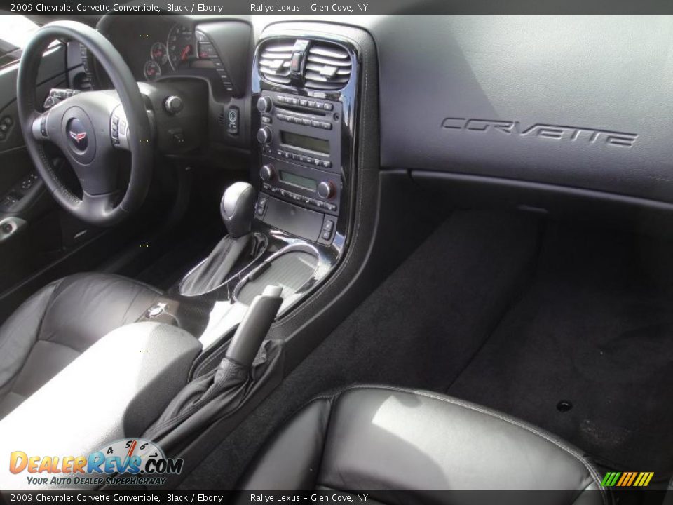 2009 Chevrolet Corvette Convertible Black / Ebony Photo #15