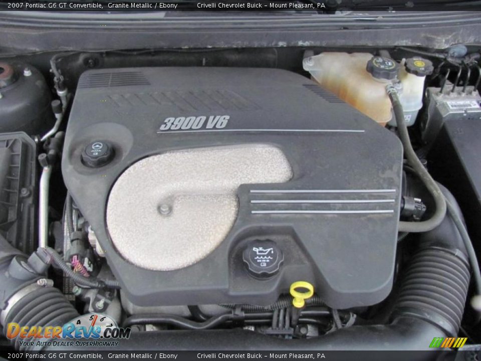 2007 Pontiac G6 GT Convertible Granite Metallic / Ebony Photo #6