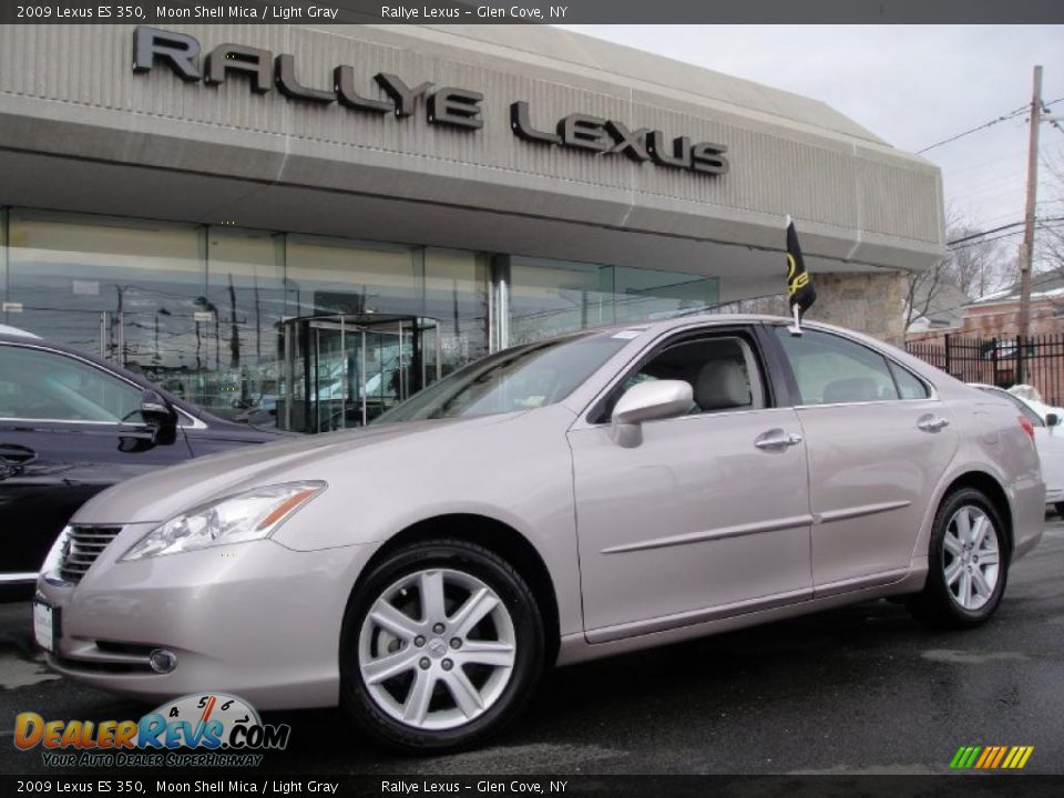 2009 Lexus ES 350 Moon Shell Mica / Light Gray Photo #1