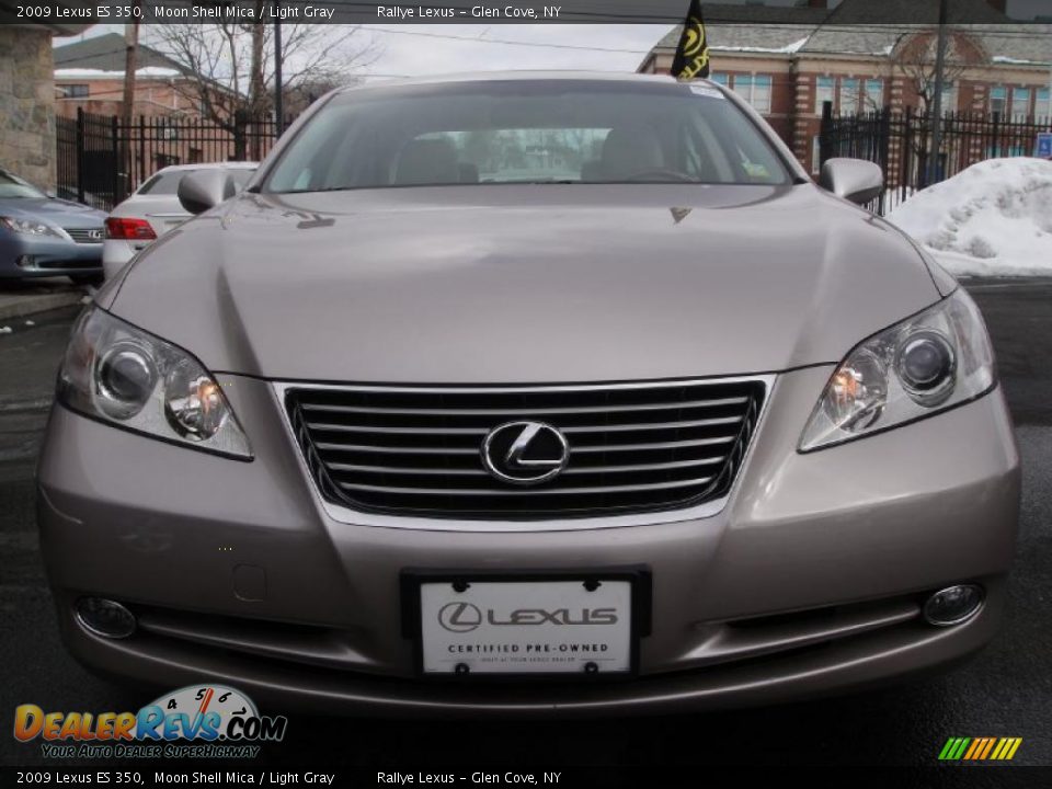 2009 Lexus ES 350 Moon Shell Mica / Light Gray Photo #2
