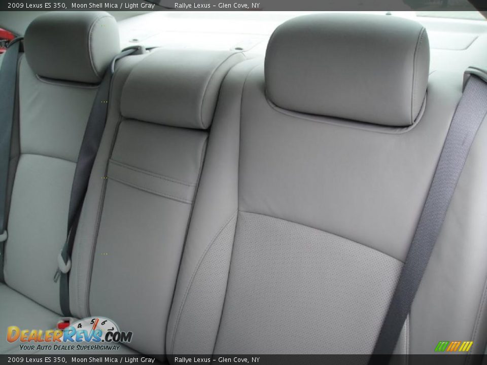 2009 Lexus ES 350 Moon Shell Mica / Light Gray Photo #16