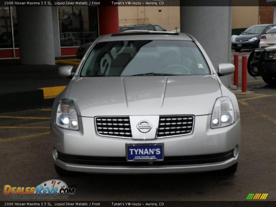 2006 Nissan Maxima 3.5 SL Liquid Silver Metallic / Frost Photo #2