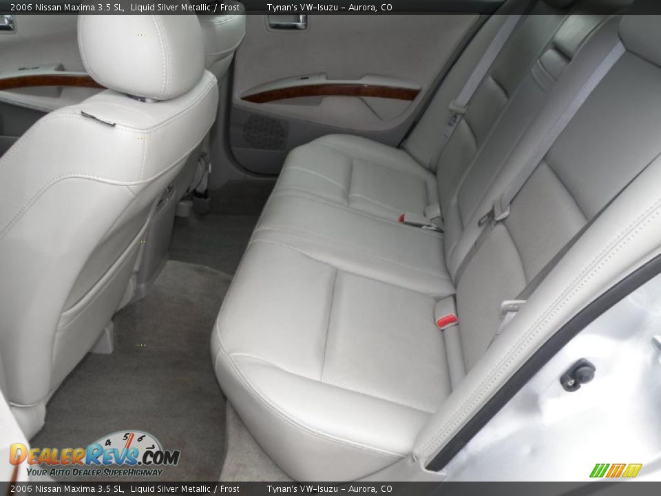 2006 Nissan Maxima 3.5 SL Liquid Silver Metallic / Frost Photo #8