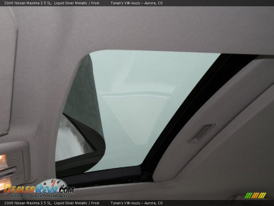 2006 Nissan Maxima 3.5 SL Liquid Silver Metallic / Frost Photo #13