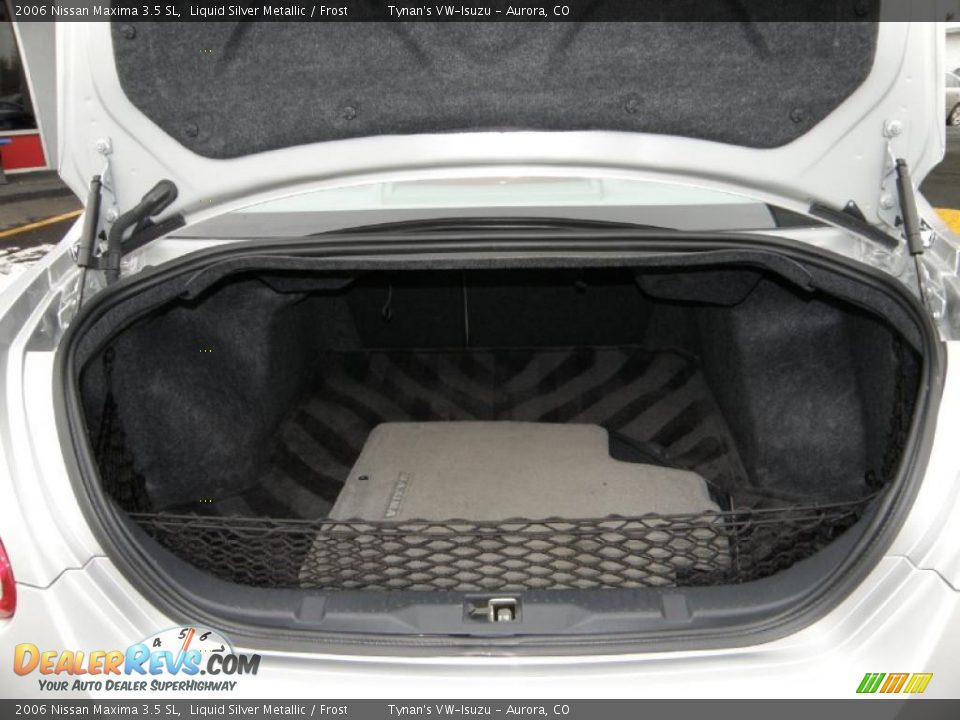 2006 Nissan Maxima 3.5 SL Liquid Silver Metallic / Frost Photo #15