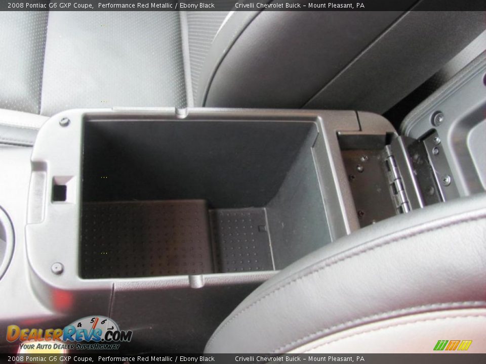 2008 Pontiac G6 GXP Coupe Performance Red Metallic / Ebony Black Photo #28