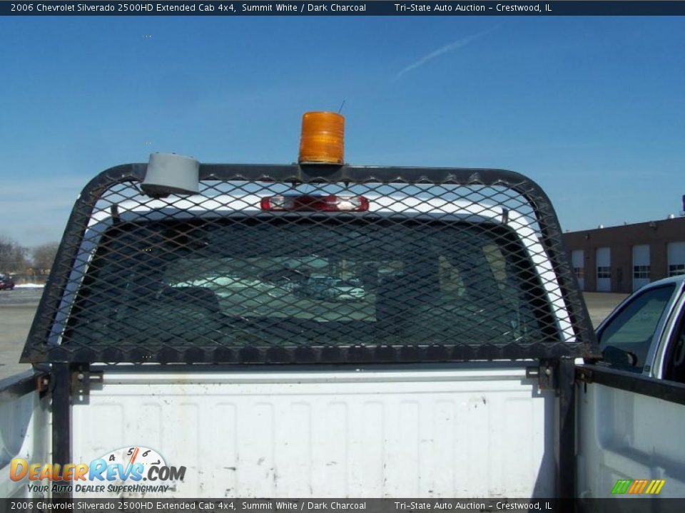 2006 Chevrolet Silverado 2500HD Extended Cab 4x4 Summit White / Dark Charcoal Photo #7