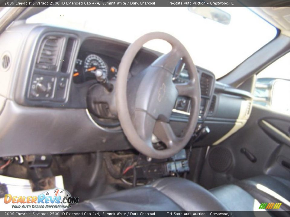 2006 Chevrolet Silverado 2500HD Extended Cab 4x4 Summit White / Dark Charcoal Photo #19