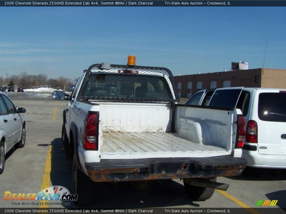 2006 Chevrolet Silverado 2500HD Extended Cab 4x4 Summit White / Dark Charcoal Photo #25