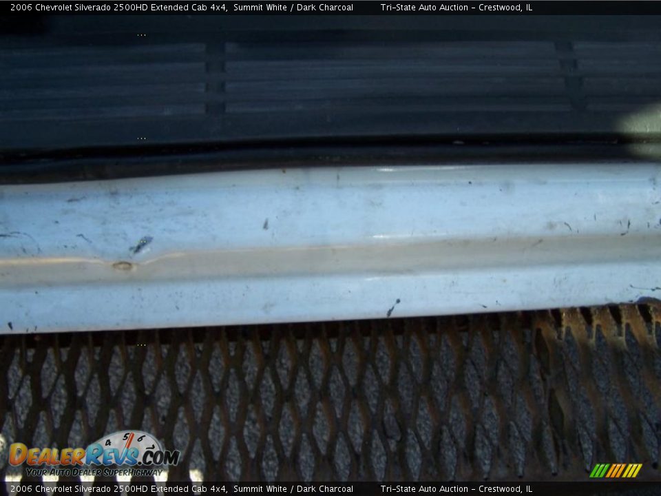 2006 Chevrolet Silverado 2500HD Extended Cab 4x4 Summit White / Dark Charcoal Photo #35