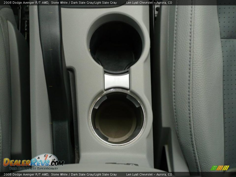 2008 Dodge Avenger R/T AWD Stone White / Dark Slate Gray/Light Slate Gray Photo #18
