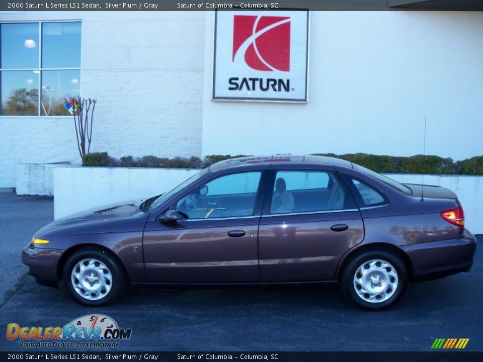 2000 Saturn L Series LS1 Sedan Silver Plum / Gray Photo #1