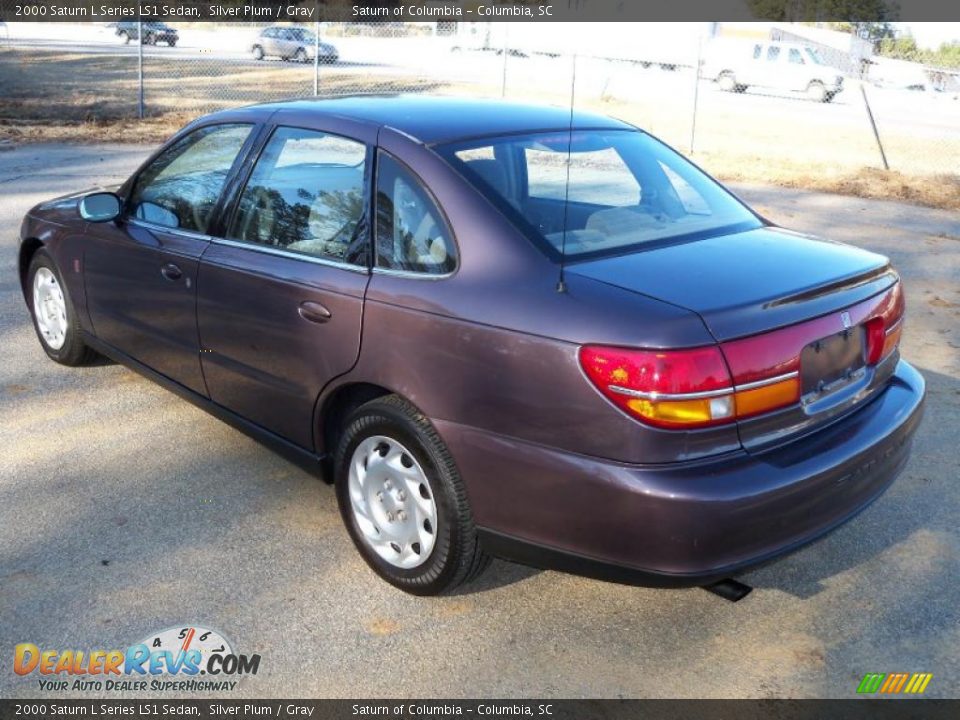 2000 Saturn L Series LS1 Sedan Silver Plum / Gray Photo #6