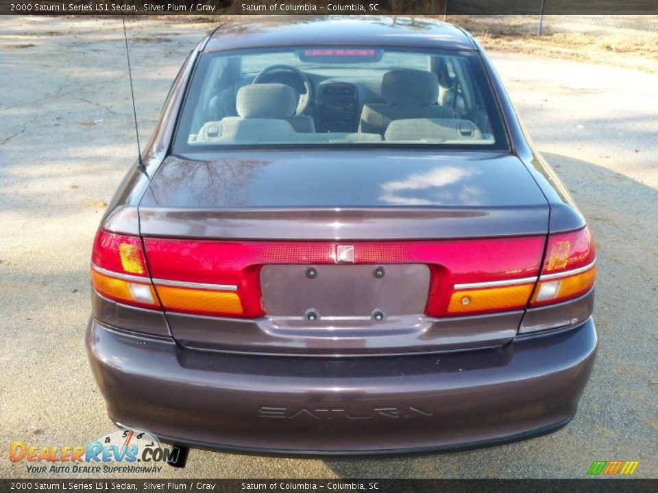 2000 Saturn L Series LS1 Sedan Silver Plum / Gray Photo #7