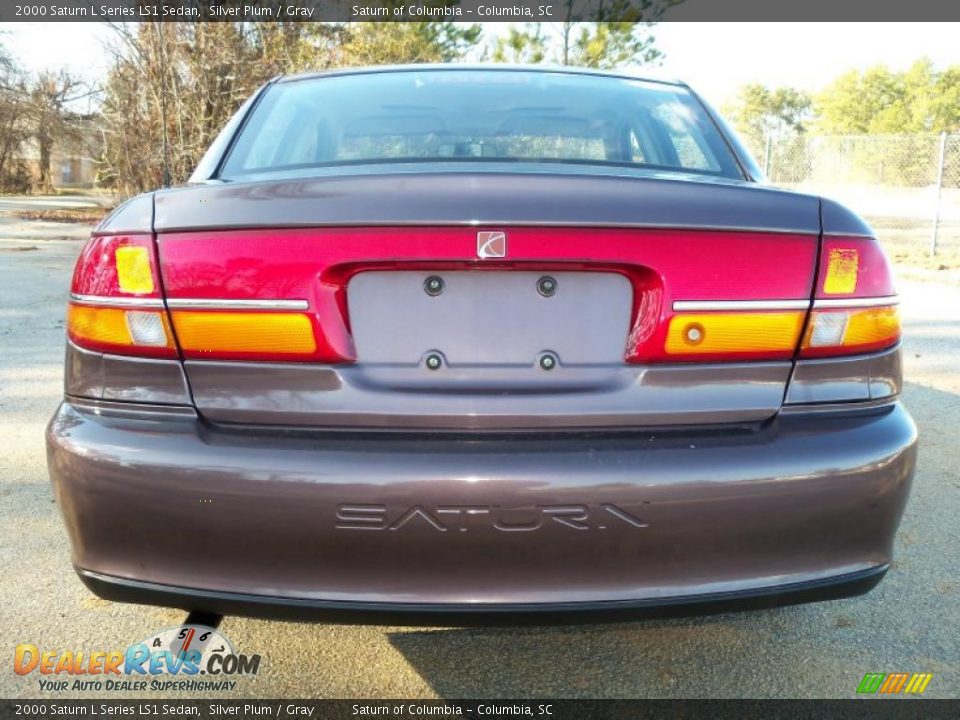2000 Saturn L Series LS1 Sedan Silver Plum / Gray Photo #8