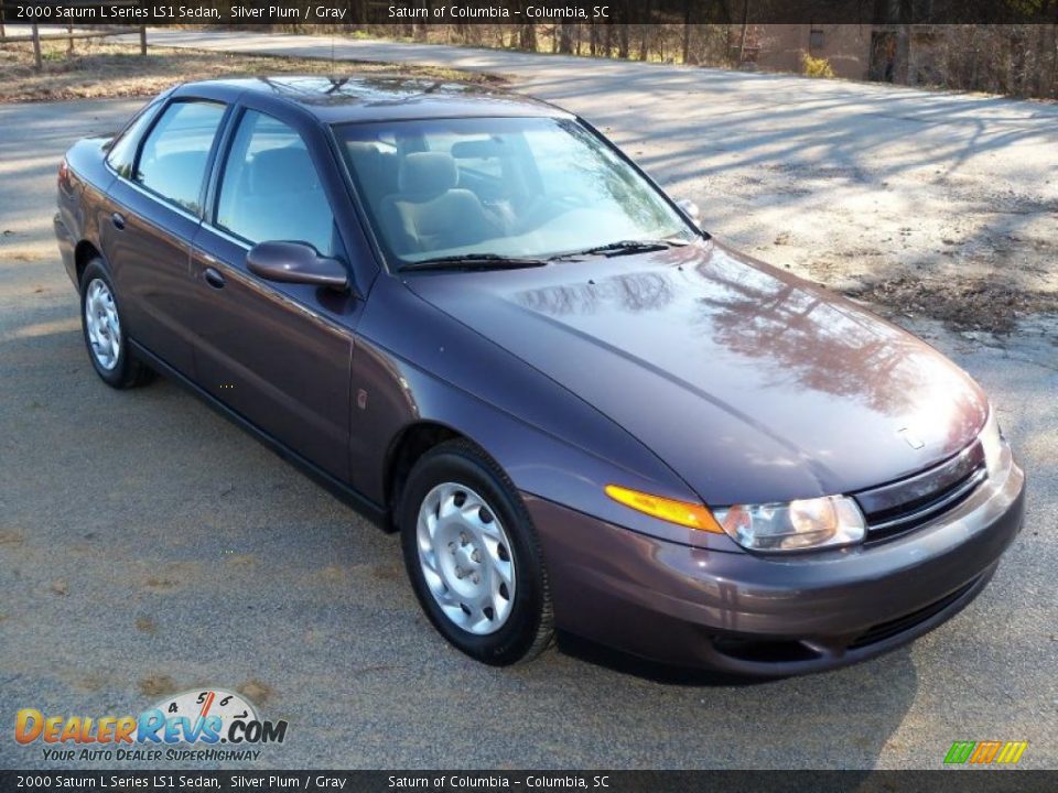 2000 Saturn L Series LS1 Sedan Silver Plum / Gray Photo #11