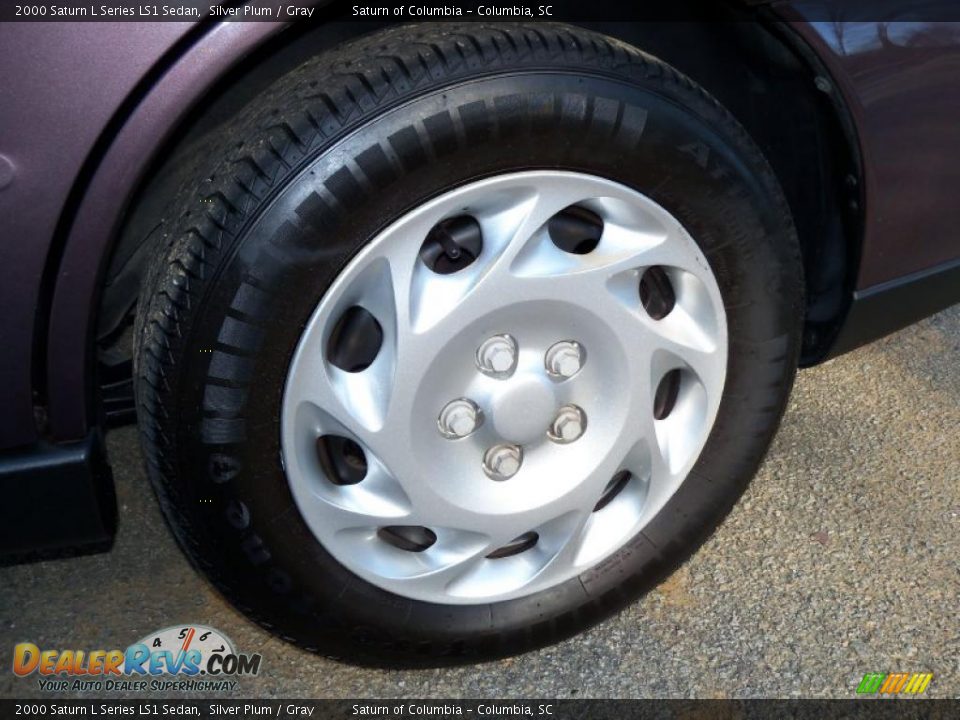 2000 Saturn L Series LS1 Sedan Silver Plum / Gray Photo #13