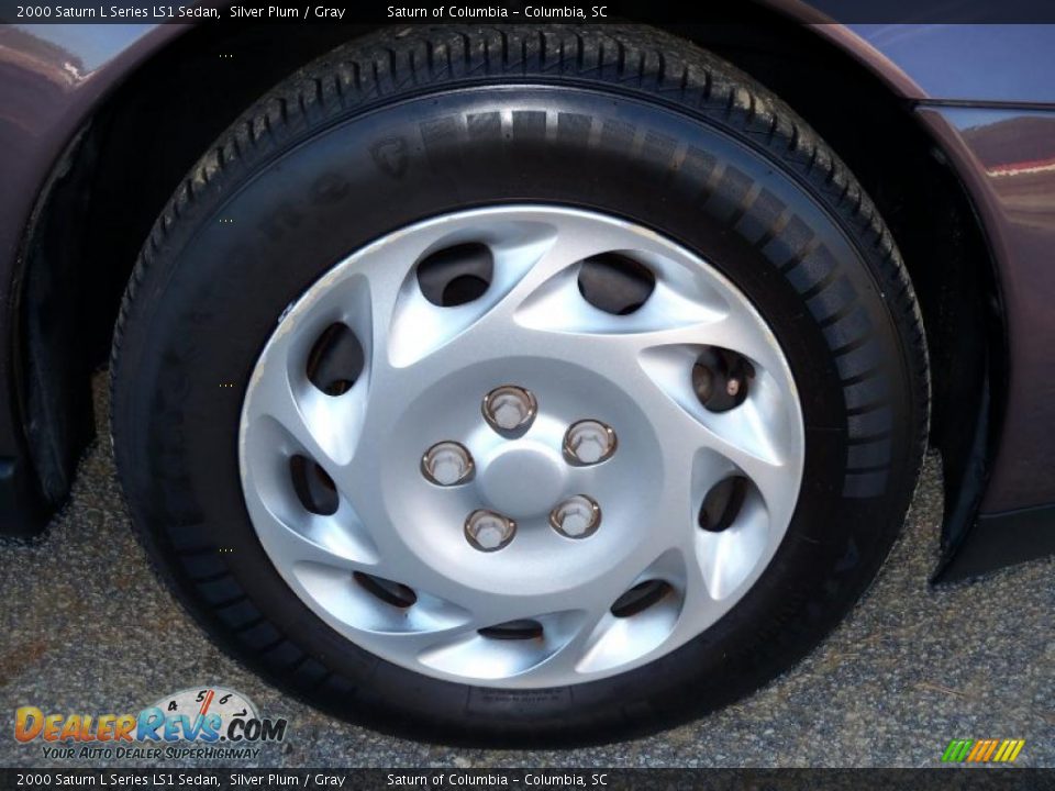 2000 Saturn L Series LS1 Sedan Silver Plum / Gray Photo #15