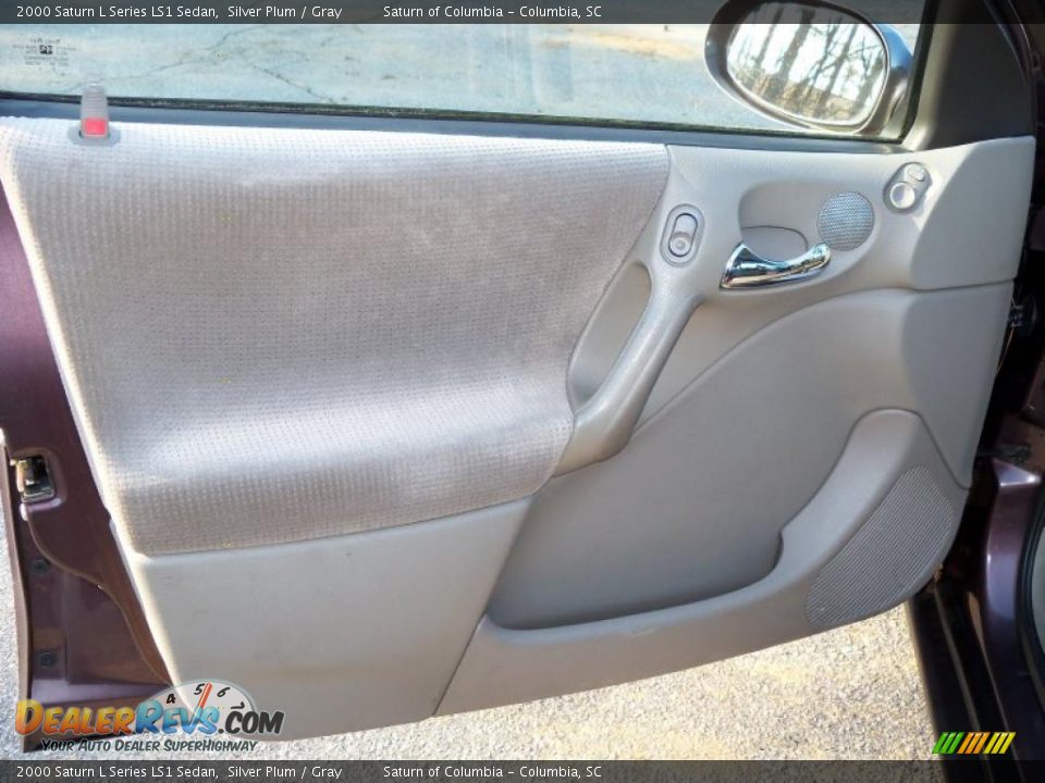 2000 Saturn L Series LS1 Sedan Silver Plum / Gray Photo #18