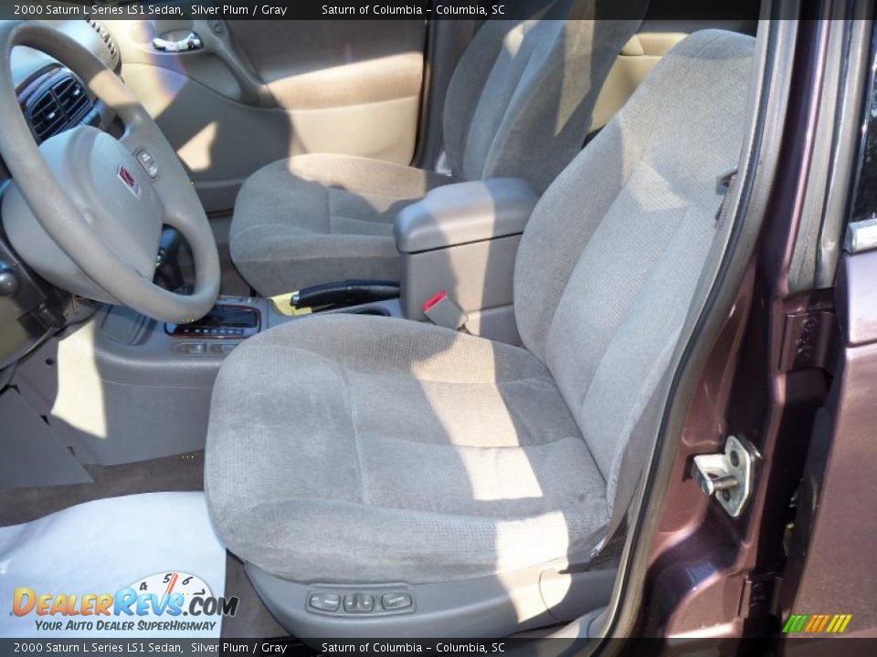 2000 Saturn L Series LS1 Sedan Silver Plum / Gray Photo #19