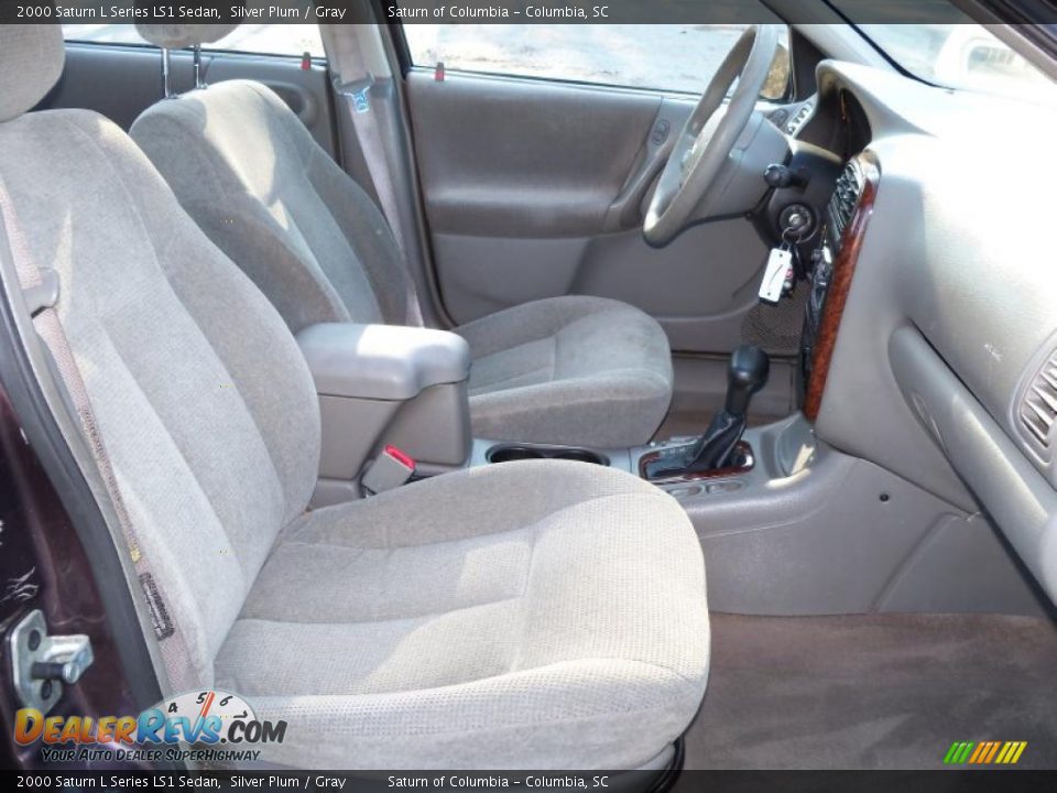 2000 Saturn L Series LS1 Sedan Silver Plum / Gray Photo #23
