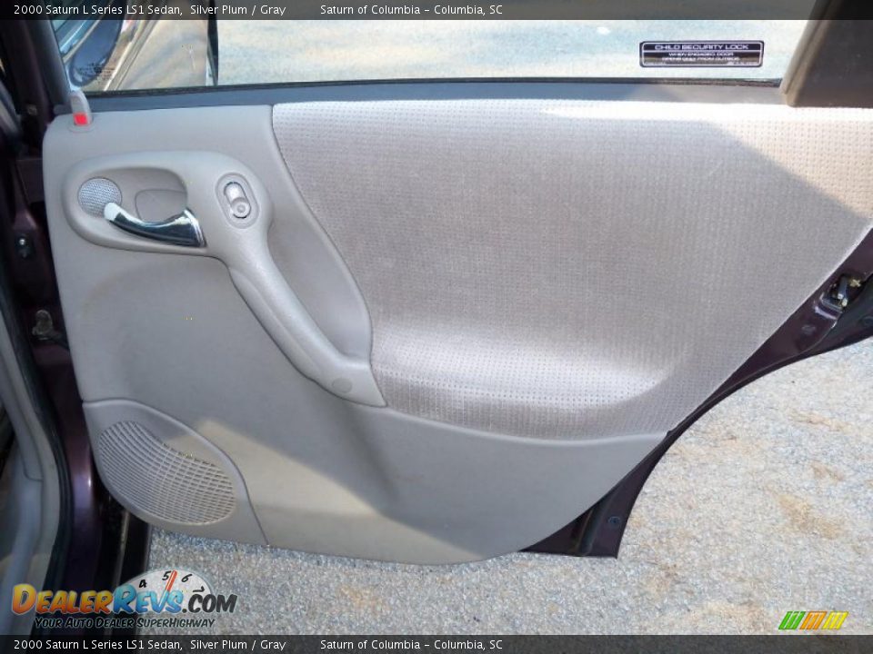 2000 Saturn L Series LS1 Sedan Silver Plum / Gray Photo #24