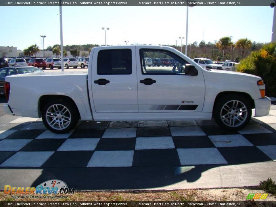 2005 Chevrolet Colorado Xtreme Crew Cab Summit White / Sport Pewter Photo #6