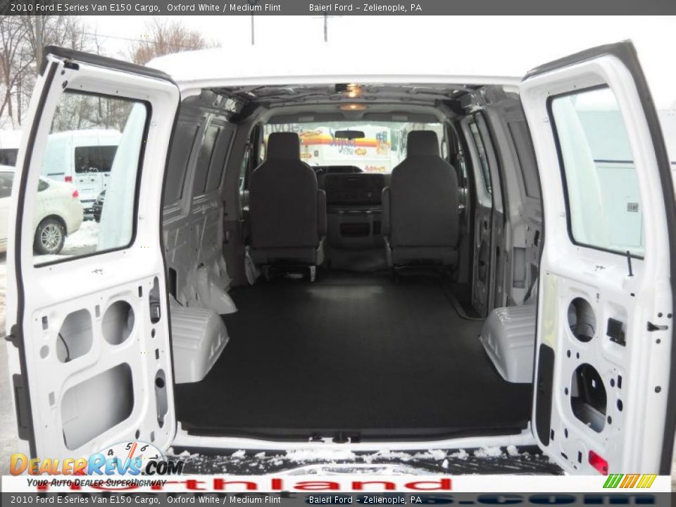 2010 Ford E Series Van E150 Cargo Oxford White / Medium Flint Photo #13