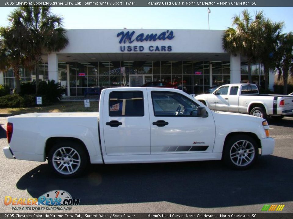 2005 Chevrolet Colorado Xtreme Crew Cab Summit White / Sport Pewter Photo #36